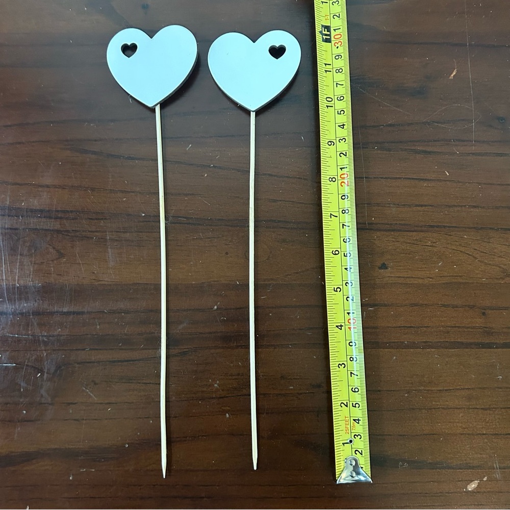 Free item: heart sticks